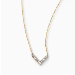 Stella & Dot Covet Pave Intention Necklace